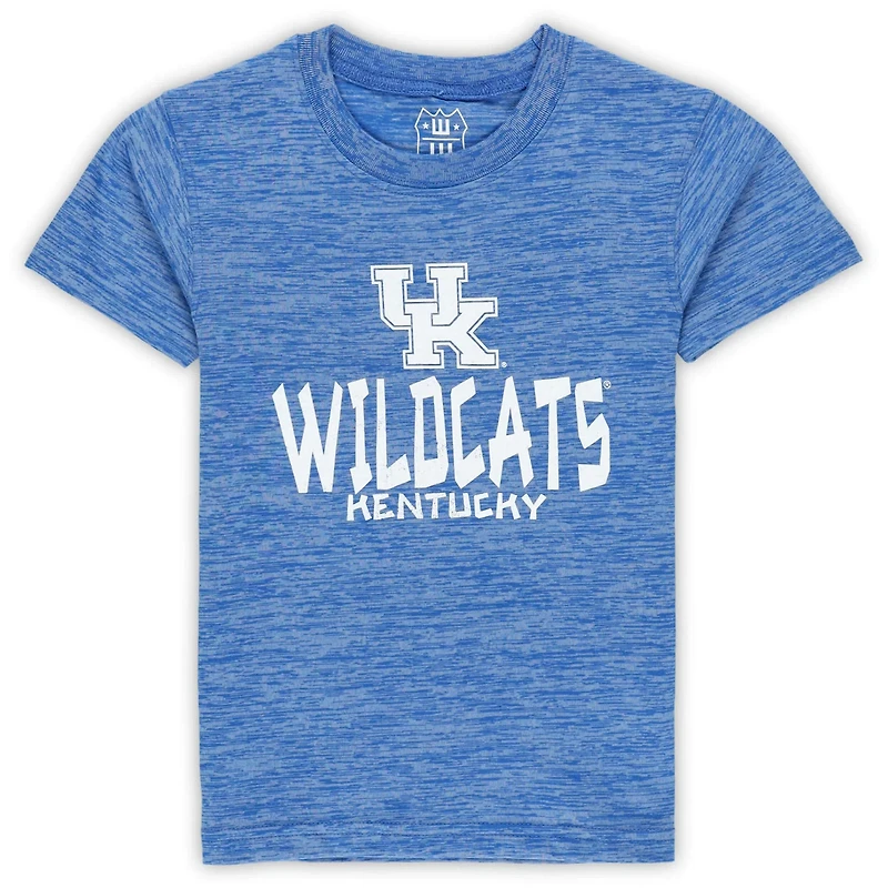 Wes  Willy Kentucky Wildcats Cloudy Yarn T-Shirt Shorts Set