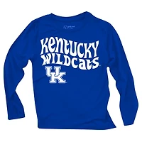 Wes  Willy Kentucky Wildcats Long Sleeve Top and Striped Leggings Set