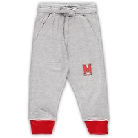 Wes  Willy Maryland Terrapins Jie Long Sleeve Bodysuit Pants Set