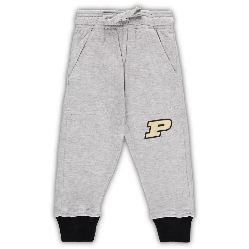 Wes  Willy Purdue Boilermakers Jie Long Sleeve Bodysuit Pants Set