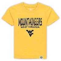 Wes  Willy West Virginia Mountaineers Cloudy Yarn T-Shirt Shorts Set