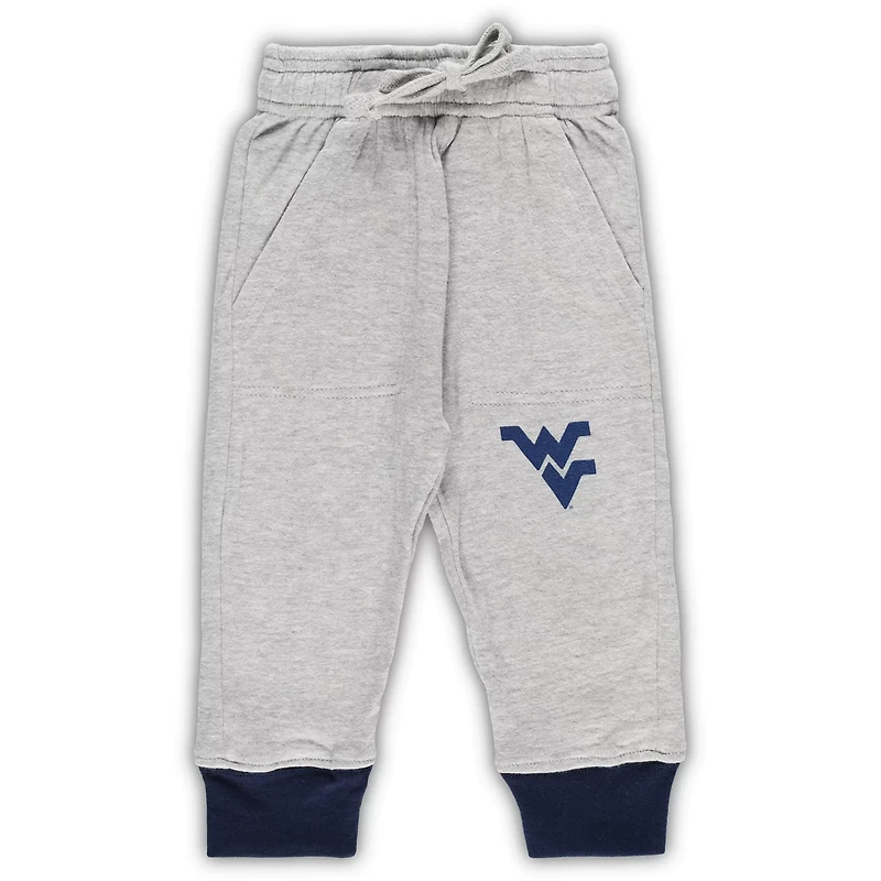 Wes  Willy West Virginia Mountaineers Jie Long Sleeve Bodysuit Pants Set