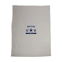 Logo Brands Dallas Cowboys Sublimated Sweater Blanket