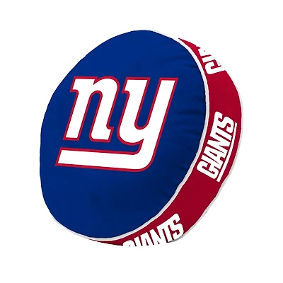 Logo Brands New York Giants Puff Pillow