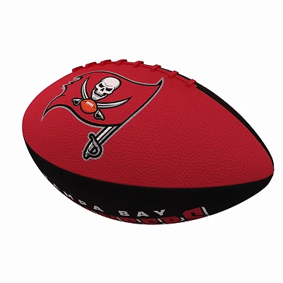 Logo Brands Tampa Bay Buccaneers Pinwheel Logo Junior-Size Rubber Football