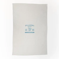 Logo Men's Oklahoma City Thunder Sublimated Sweatshirt Blanket