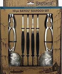 Bayou Classic 10-Piece Seafood Dinner Set