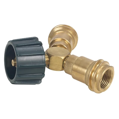 Bayou Classic Propane Y-Splitter with Propane Level Gauge