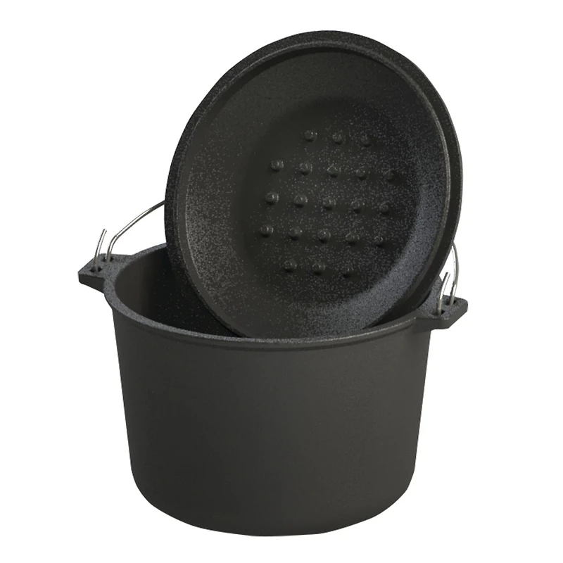 Bayou Classic 6 qt Cast Iron Soup Pot