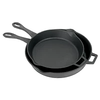Bayou Classic 12 in and 14 in Skillet Set 2-Pack