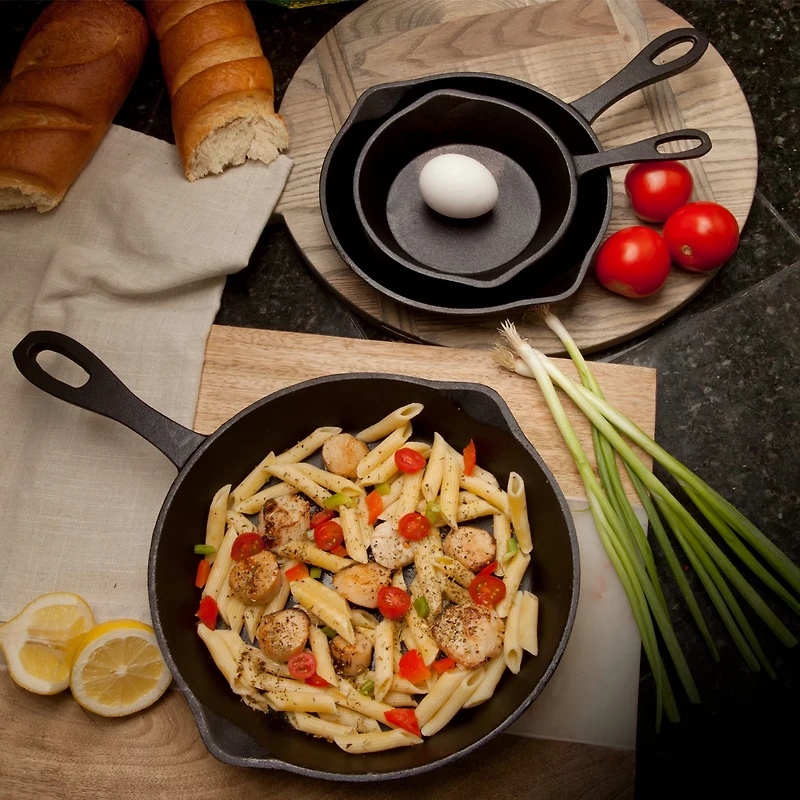 Bayou Classic 3-Piece Skillet Set