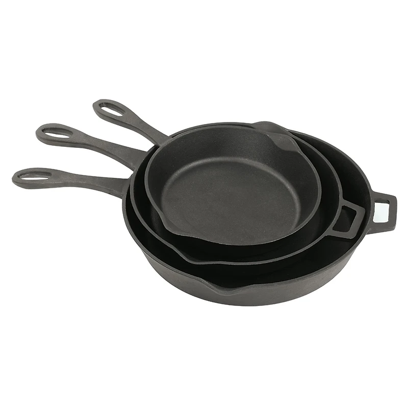 Bayou Classic 3-Piece Skillet Set
