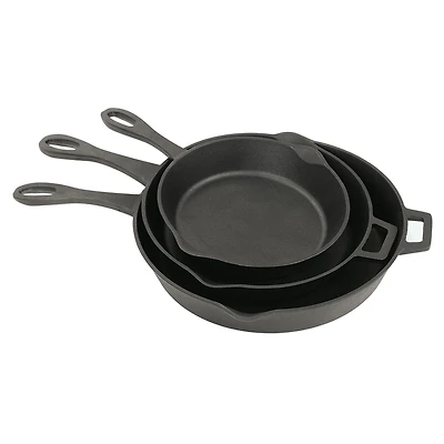 Bayou Classic 3-Piece Skillet Set