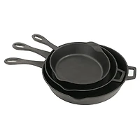 Bayou Classic 3-Piece Skillet Set