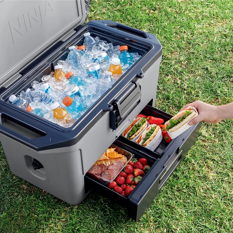 Ninja FrostVault 50qt Hard Cooler with Dry Zone