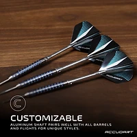 Accudart 48MM Aluminum Shafts with O Rings