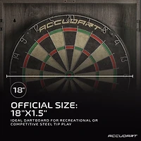 Accudart Armada Bristle Dartboard Cabinet Set