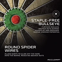 Accudart Armada Bristle Dartboard Cabinet Set