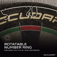 Accudart Armada Bristle Dartboard Cabinet Set