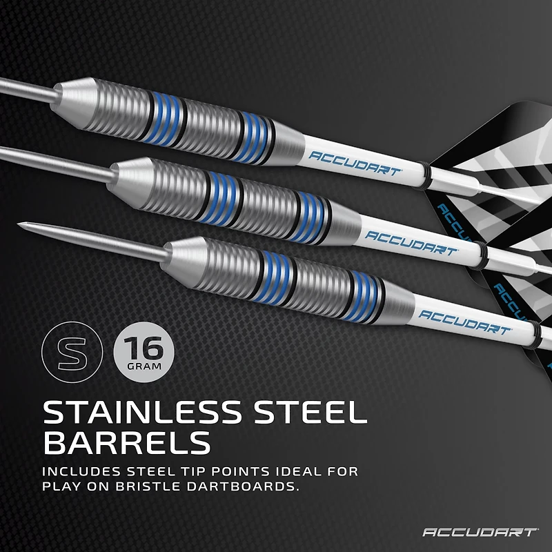 Accudart Steel Tip Dart Set 2.0