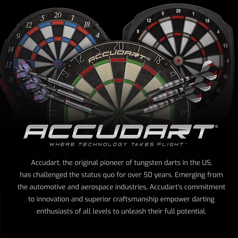 Accudart Steel Tip Dart Set 6.0