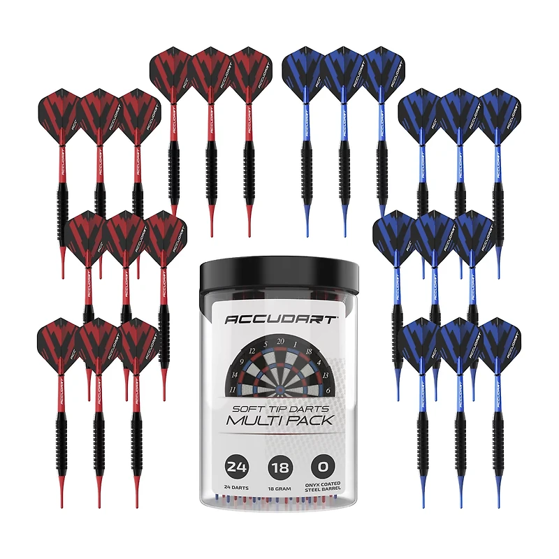 Accudart Jar O Darts Soft Tip 24-Pack