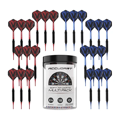 Accudart Jar O Darts Soft Tip 24-Pack