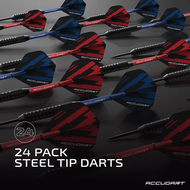 Accudart Jar O Darts Steel Tip 24-Pack