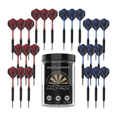 Accudart Jar O Darts Steel Tip 24-Pack