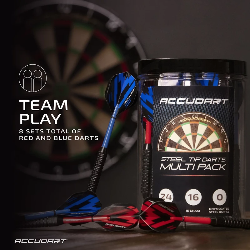 Accudart Jar O Darts Steel Tip 24-Pack