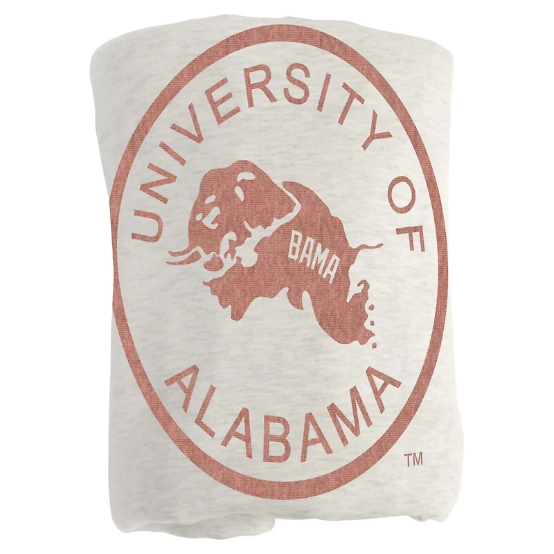 Alabama Crimson Tide 54" x 84" Sweatshirt Blanket