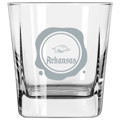 Arkansas Razorbacks 14oz Frost Stamp Old Fashioned Glass