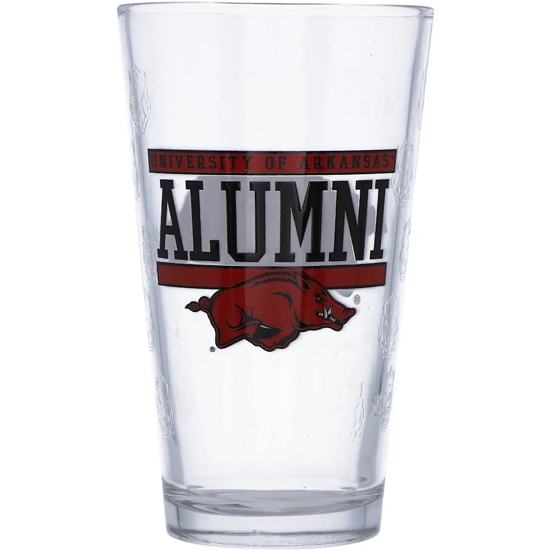 Arkansas Razorbacks 16oz Repeat Alumni Pint Glass