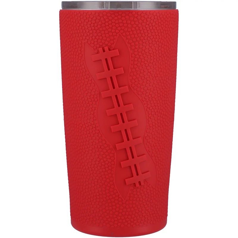 Arkansas Razorbacks 20oz Stainless Steel with Silicone Wrap Tumbler