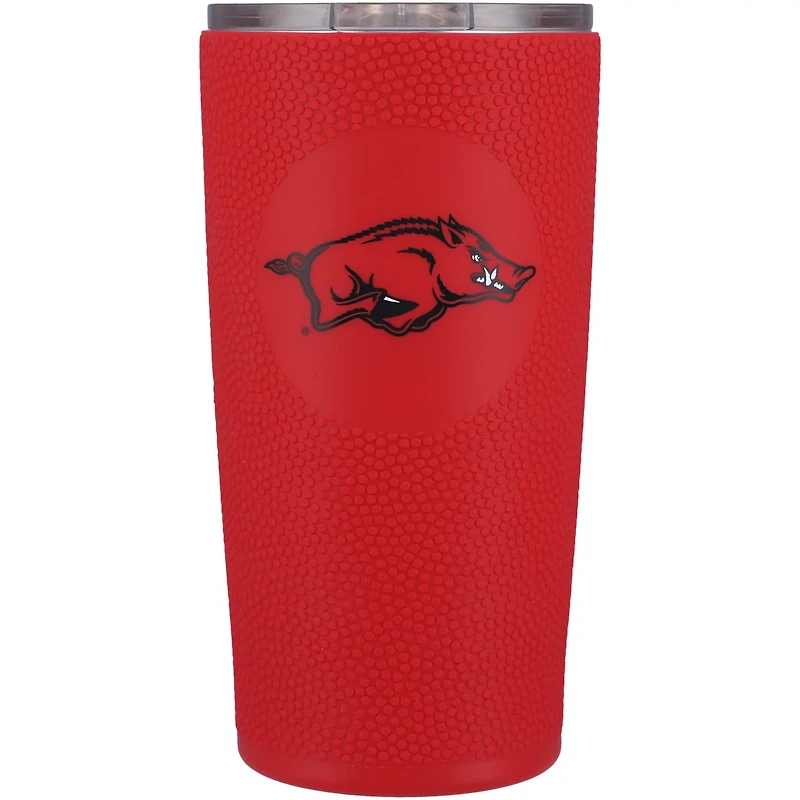 Arkansas Razorbacks 20oz Stainless Steel with Silicone Wrap Tumbler