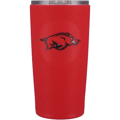 Arkansas Razorbacks 20oz Stainless Steel with Silicone Wrap Tumbler