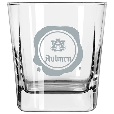 Auburn Tigers 14oz Frost Stamp Old Fashioned Glass
