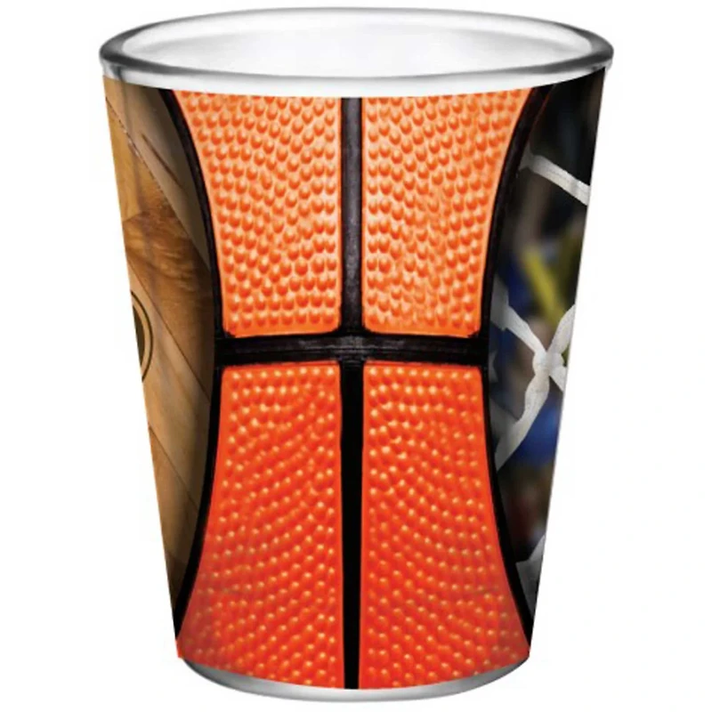 Auburn Tigers 2oz Basketball Collector Shot Glass