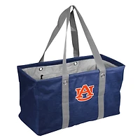 Auburn Tigers Crosshatch Picnic Caddy Tote Bag
