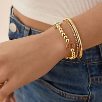 BaubleBar Clemson Tigers Mixed Icon Pisa Bracelet