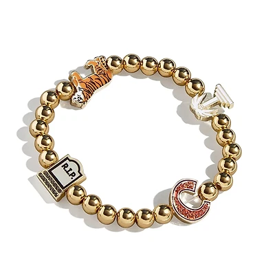 BaubleBar Clemson Tigers Mixed Icon Pisa Bracelet