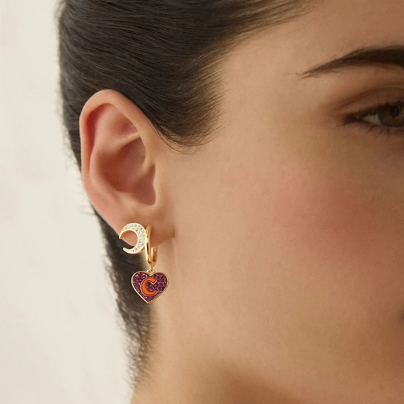 BaubleBar Clemson Tigers Set of Two Earrings