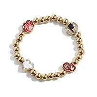 BaubleBar Oklahoma Sooners Mixed Icon Pisa Bracelet