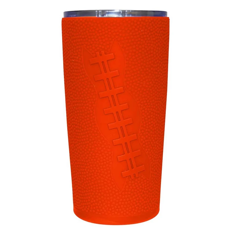 Clemson Tigers 20oz Stainless Steel with Silicone Wrap Tumbler