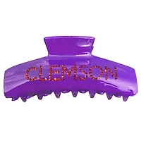 Clemson Tigers Rhinestone Claw Hair Clip