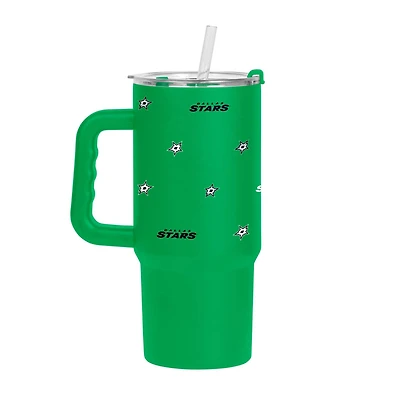 Dallas Stars 24oz Step and Repeat Powder Coat Tumbler