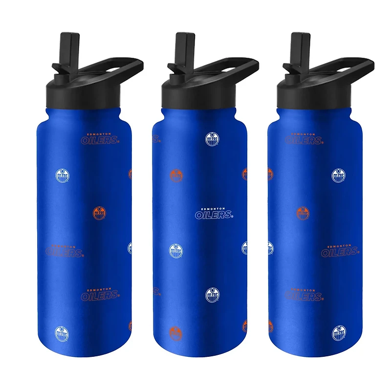 Edmonton Oilers 34oz Steep and Repeat Quencher Bottle