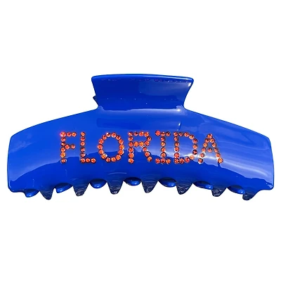 Florida Gators Rhinestone Claw Hair Clip