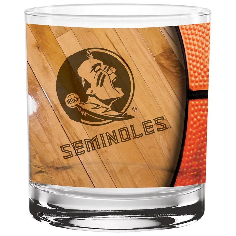 Florida State Seminoles 14oz Basketball Glass