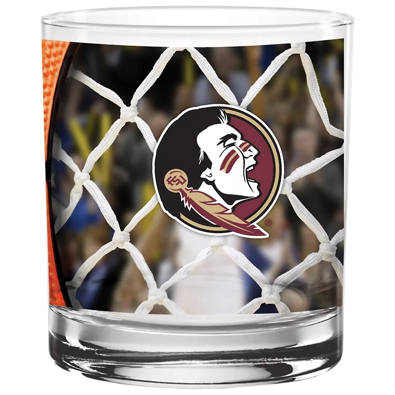 Florida State Seminoles 14oz Basketball Glass